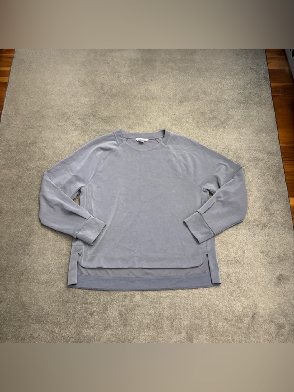 Athleta Coaster Luxe Recover Sweatshirt Slate - Picture 8 of 9
